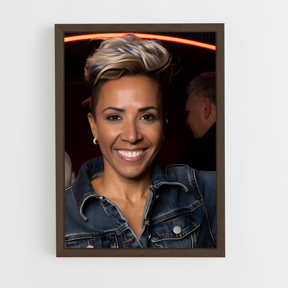 ap-kelly holmes-4 cadre Bois foncé