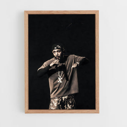 ap-kendrick lamar-7 cadre Bois clair