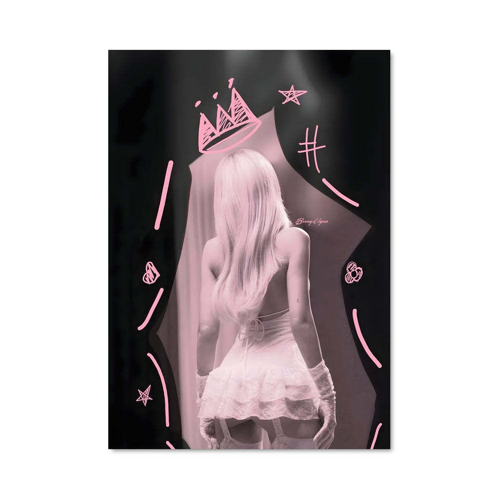 Poster Reine de Roses