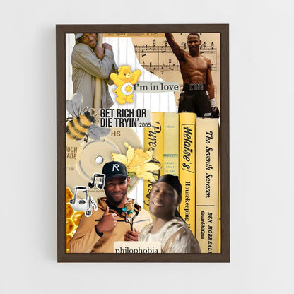 ap-kenny sebastian-2 cadre Bois foncé