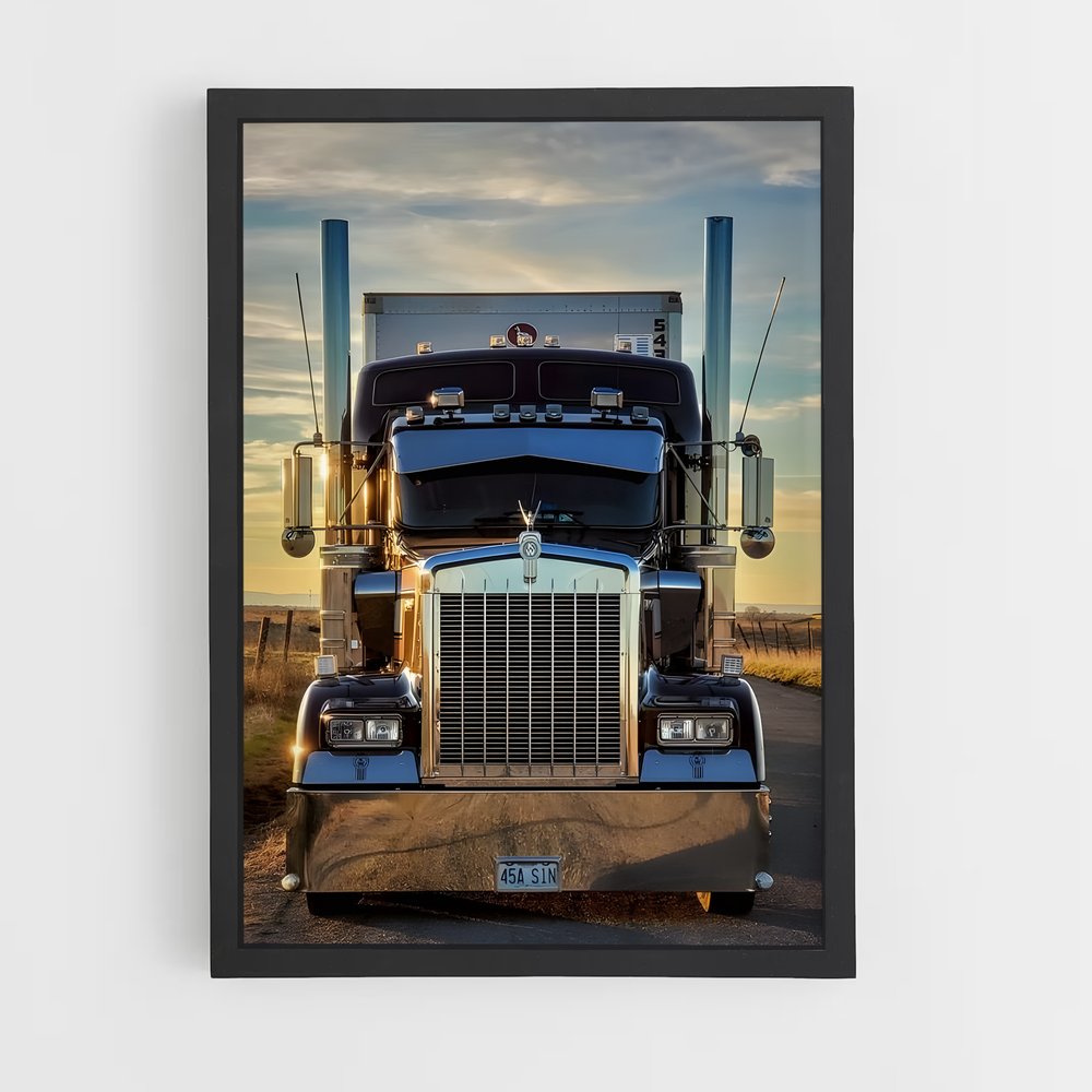 ap-kenworth w900-1 cadre Noir
