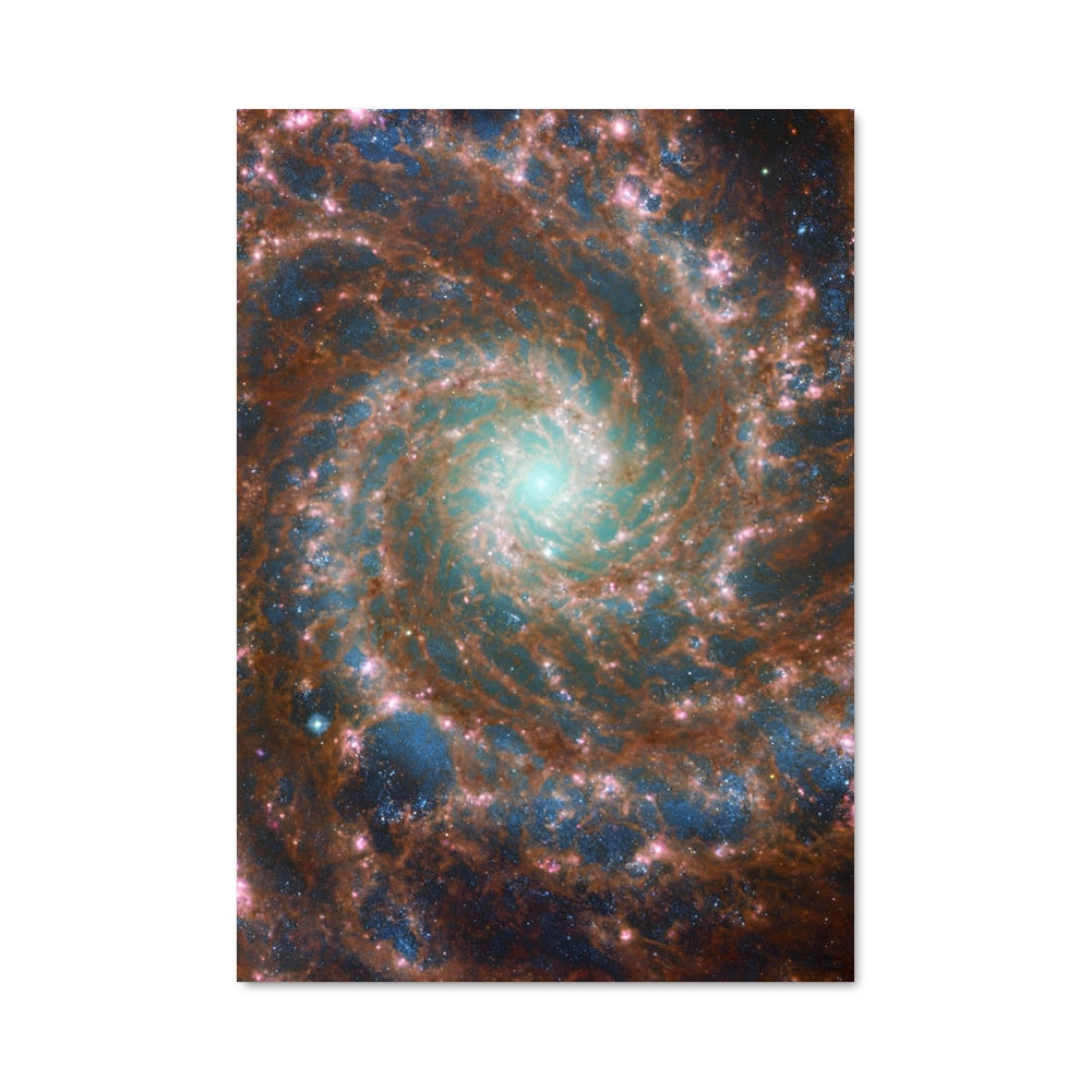 Poster Galaxie en Spirale