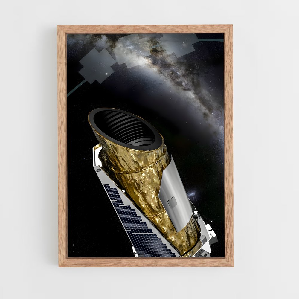 ap-kepler telescope-1 cadre Bois clair