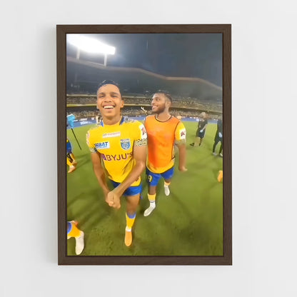 ap-kerala blasters fc-11 cadre Bois foncé