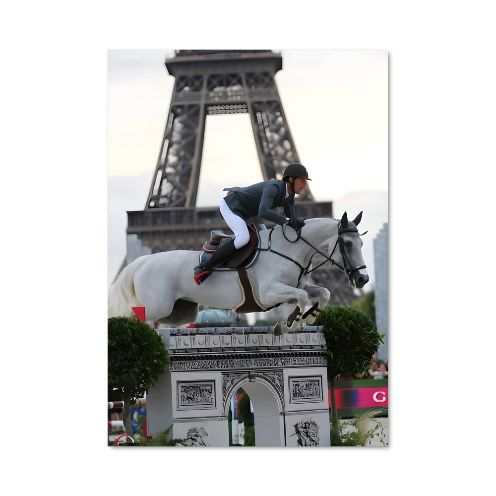 Poster Cavalier de la Tour Eiffel