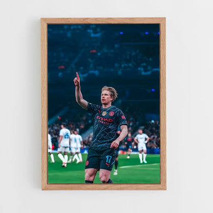 ap-kevin de bruyne-13 cadre Bois clair