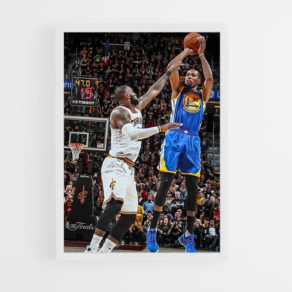 ap-kevin durant-8 cadre Blanc