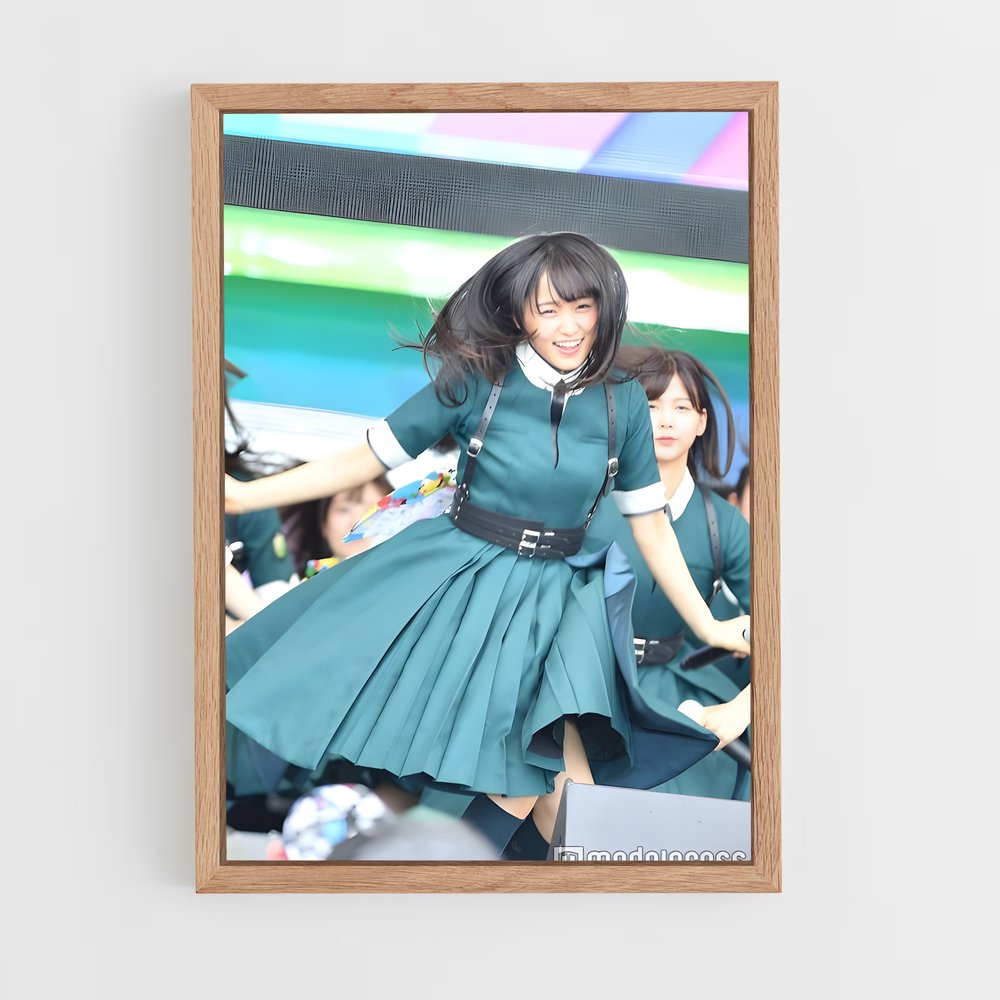 ap-keyakizaka46-2 cadre Bois clair