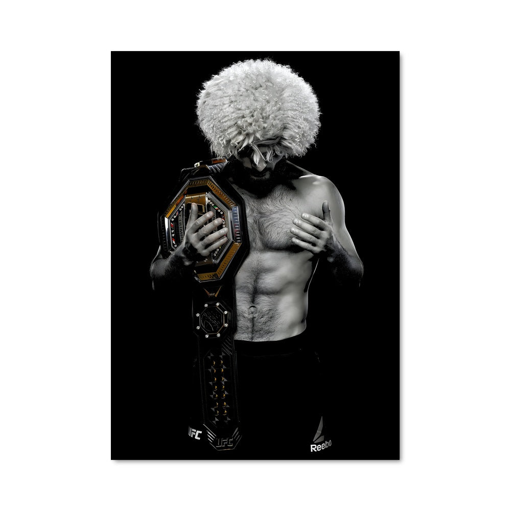 Poster Khabib Champion