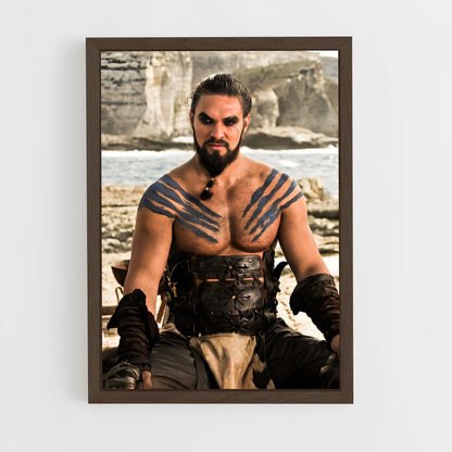 ap-khal drogo-2 cadre Bois foncé