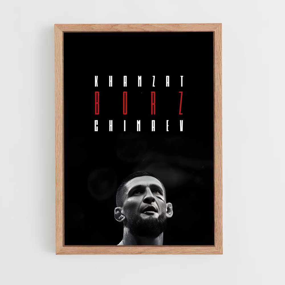 ap-khamzat chimaev-7 cadre Bois clair