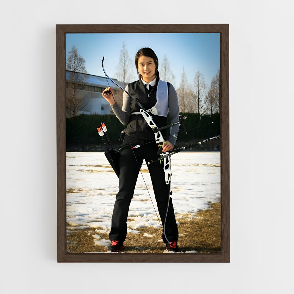 ap-ki bo bae-1 cadre Bois foncé