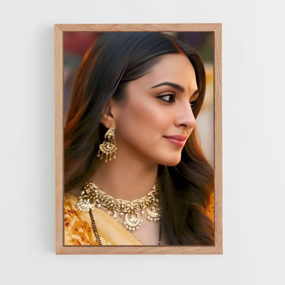 ap-kiara advani-3 cadre Bois clair