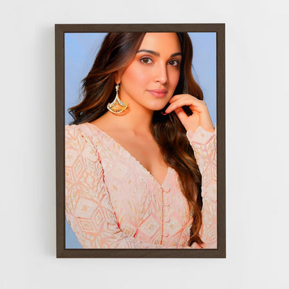 ap-kiara advani-6 cadre Bois foncé