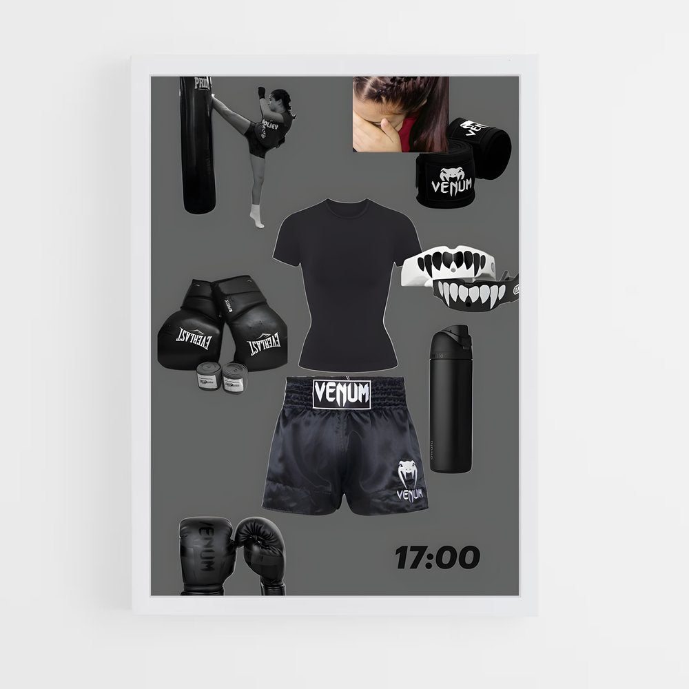 ap-kickboxing-4 cadre Blanc