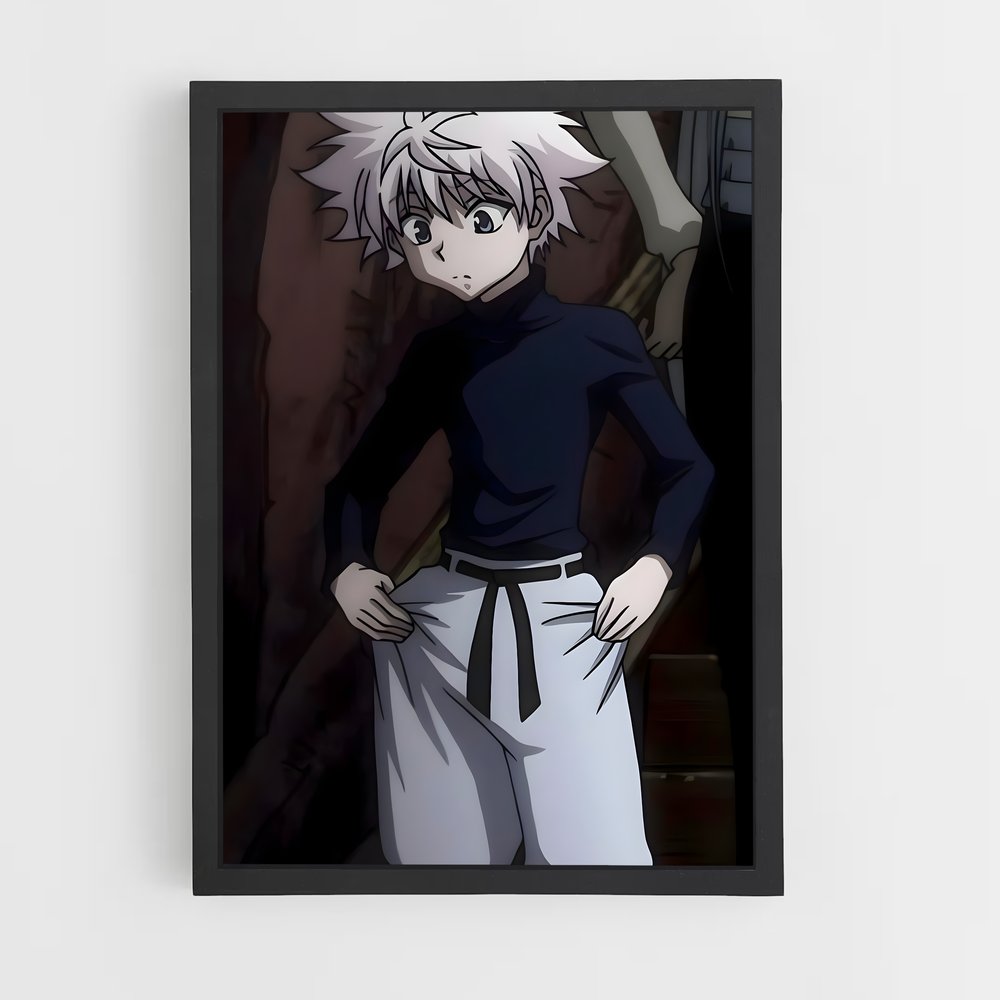 ap-killua zoldyck-3 cadre Noir