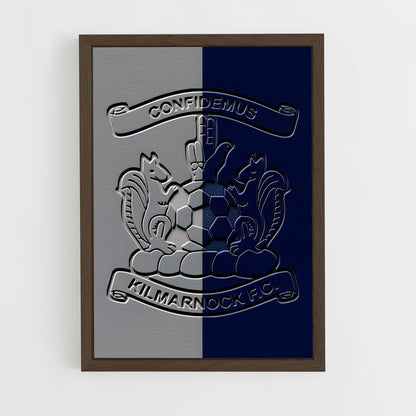ap-kilmarnock fc-3 cadre Bois foncé