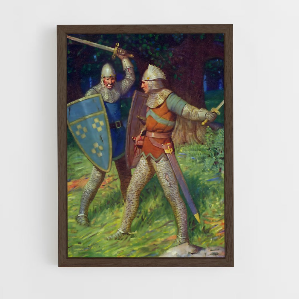 ap-king arthur-9 cadre Bois foncé