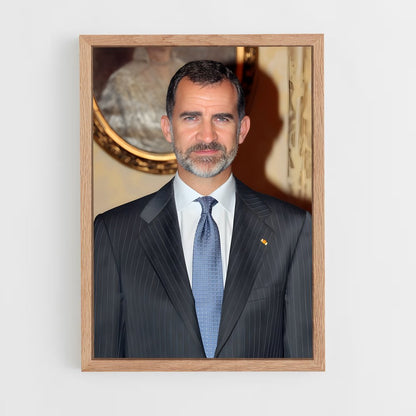 ap-king felipe vi-3 cadre Bois clair