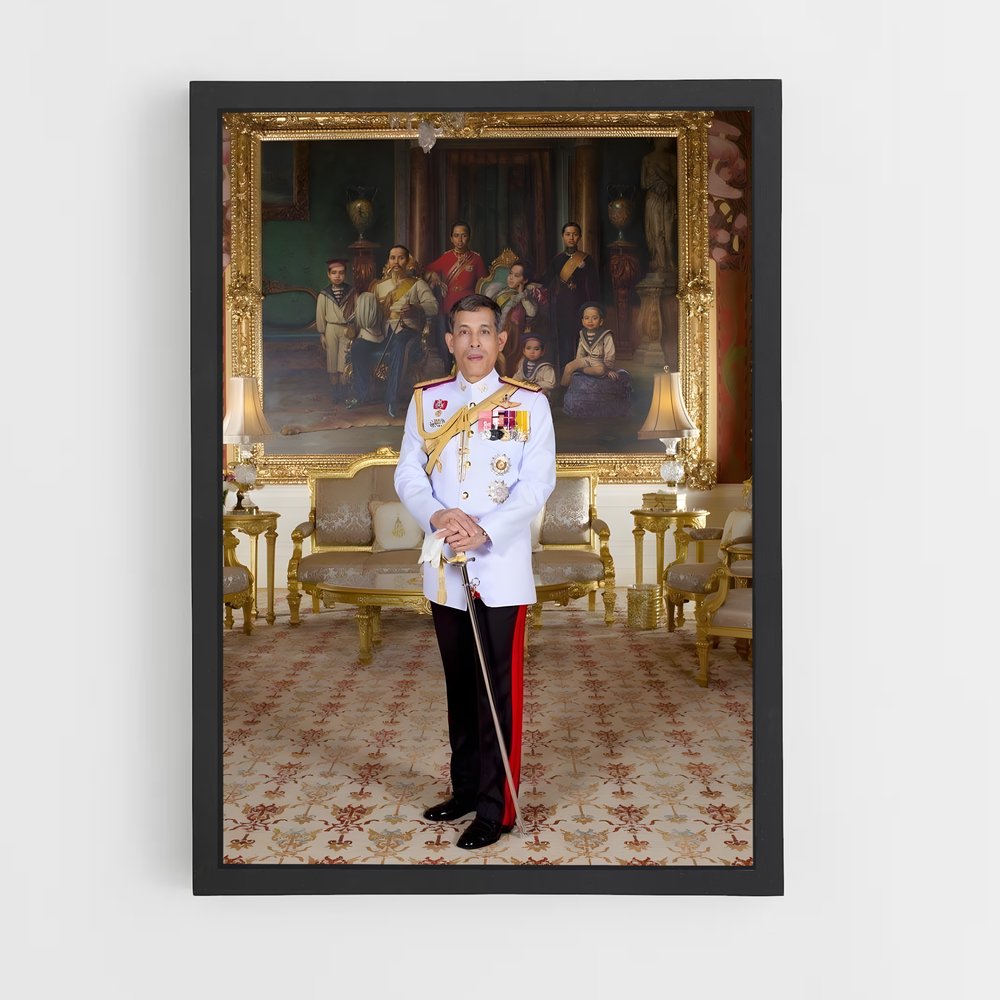 ap-king maha vajiralongkorn-3 cadre Noir