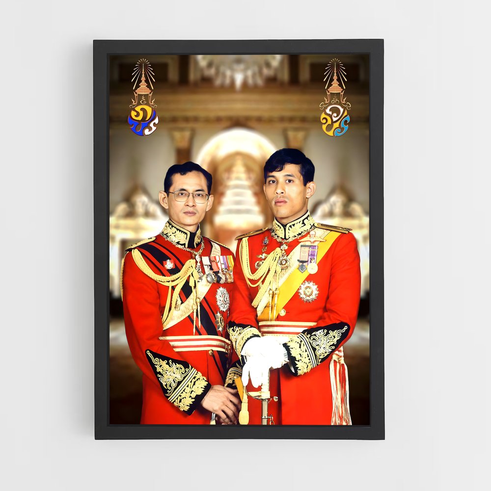 ap-king maha vajiralongkorn-5 cadre Noir