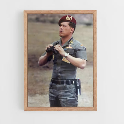 ap-king maha vajiralongkorn-6 cadre Bois clair