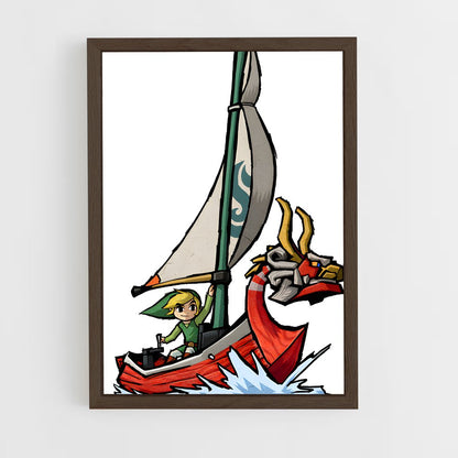 ap-king of red lions-1 cadre Bois foncé