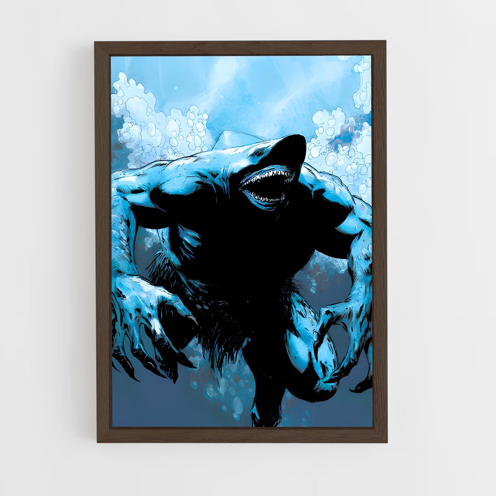 ap-king shark-2 cadre Bois foncé