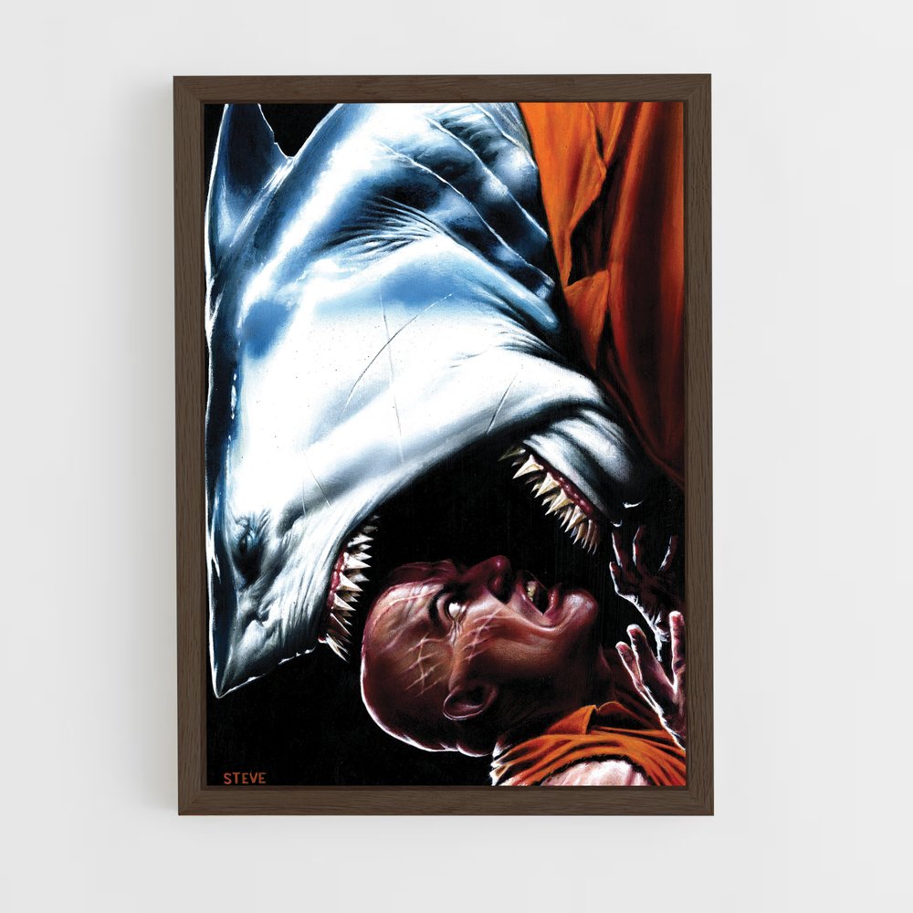 ap-king shark-8 cadre Bois foncé