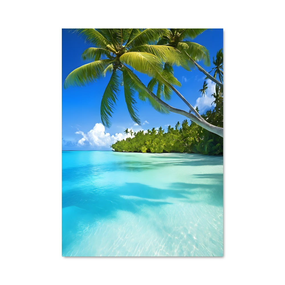 Poster Plage de Kiribati