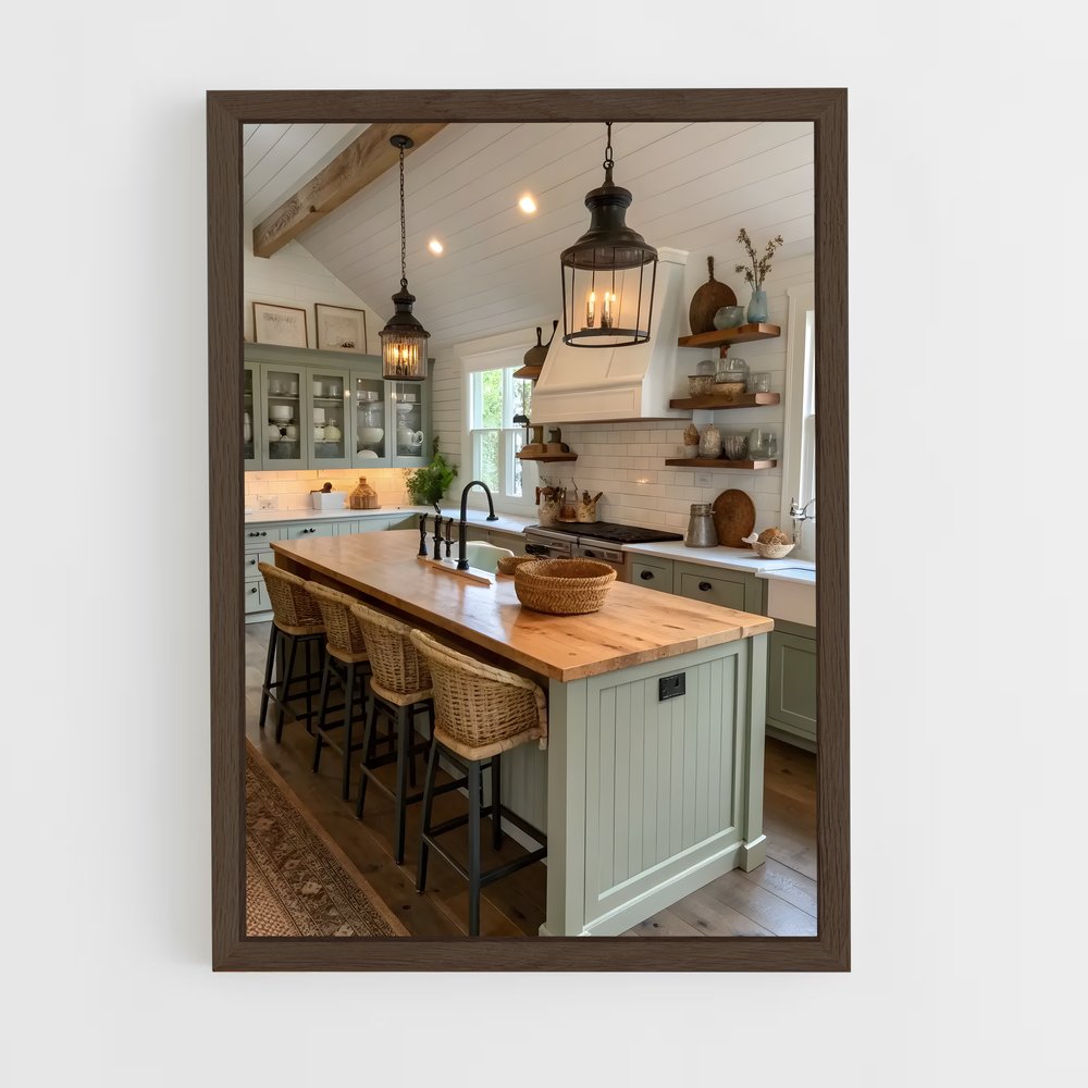 ap-kitchen-10 cadre Bois foncé