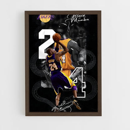 ap-kobe bryant-5 cadre Bois foncé