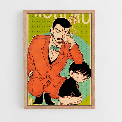 ap-kogoro mouri-1 cadre Bois clair