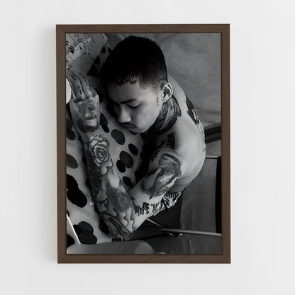 ap-kohh-3 cadre Bois foncé