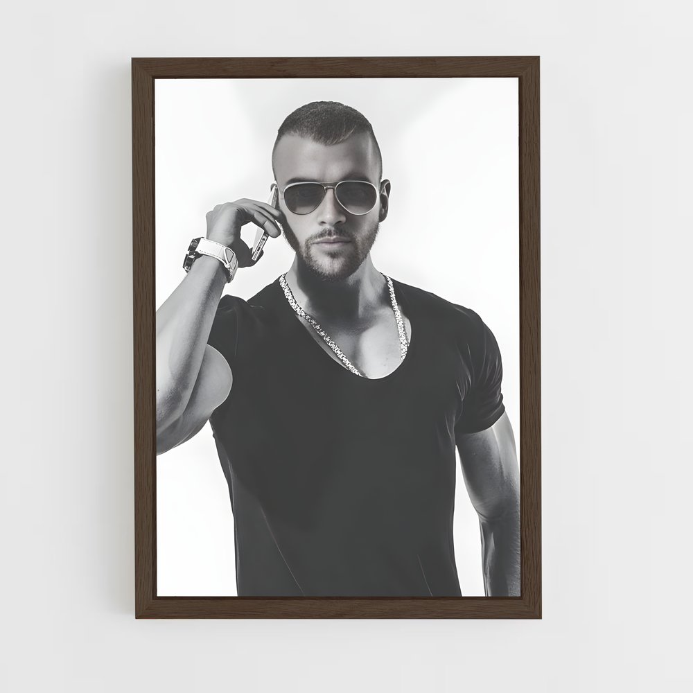 ap-kollegah-1 cadre Bois foncé