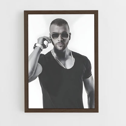 ap-kollegah-1 cadre Bois foncé