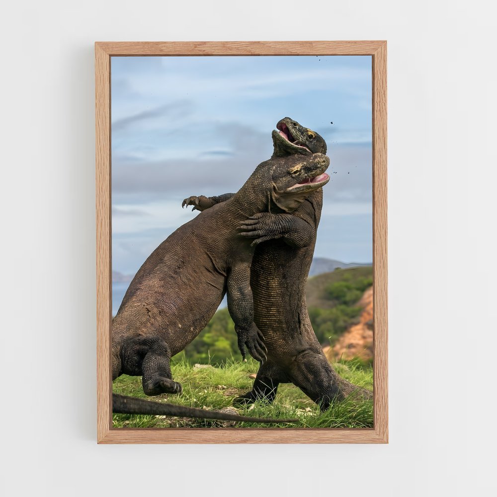 ap-komodo dragon-4 cadre Bois clair