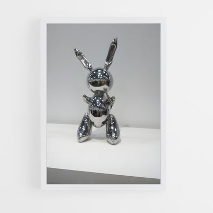 ap-koons rabbit-2 cadre Blanc