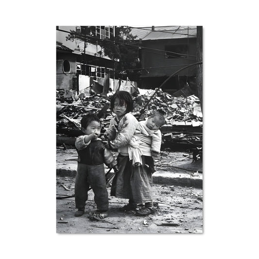 Poster Enfance dans les Décombres