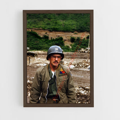 ap-korean war-2 cadre Bois foncé
