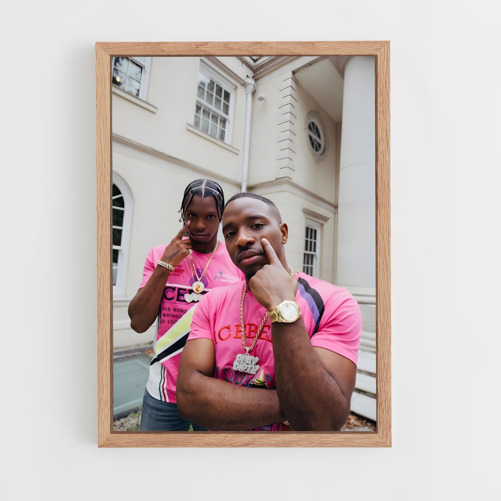 ap-krept and konan-3 cadre Bois clair