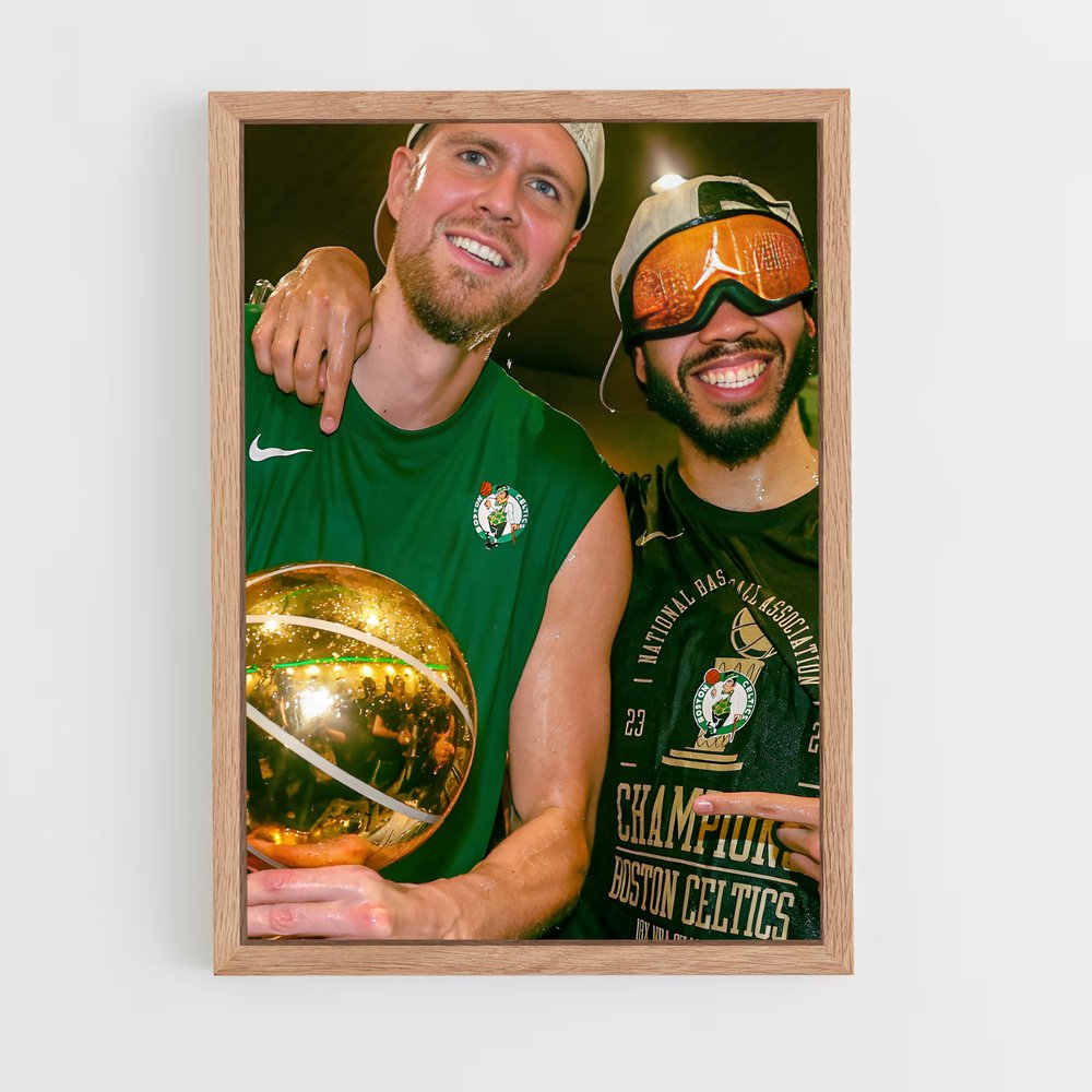 ap-kristaps porzingis-3 cadre Bois clair