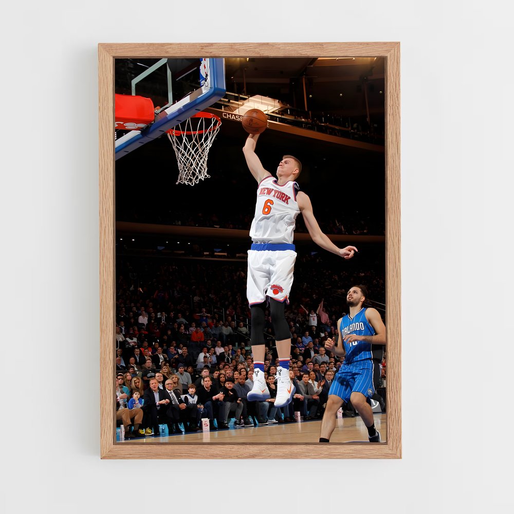 ap-kristaps porzingis-5 cadre Bois clair