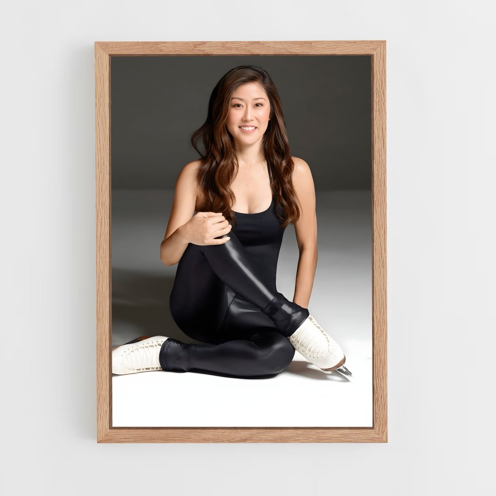 ap-kristi yamaguchi-2 cadre Bois clair