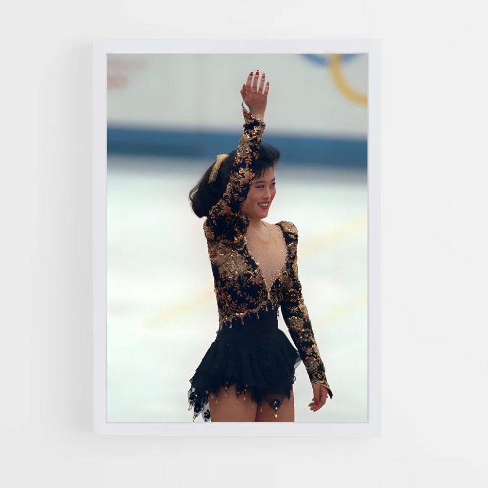 ap-kristi yamaguchi-3 cadre Blanc