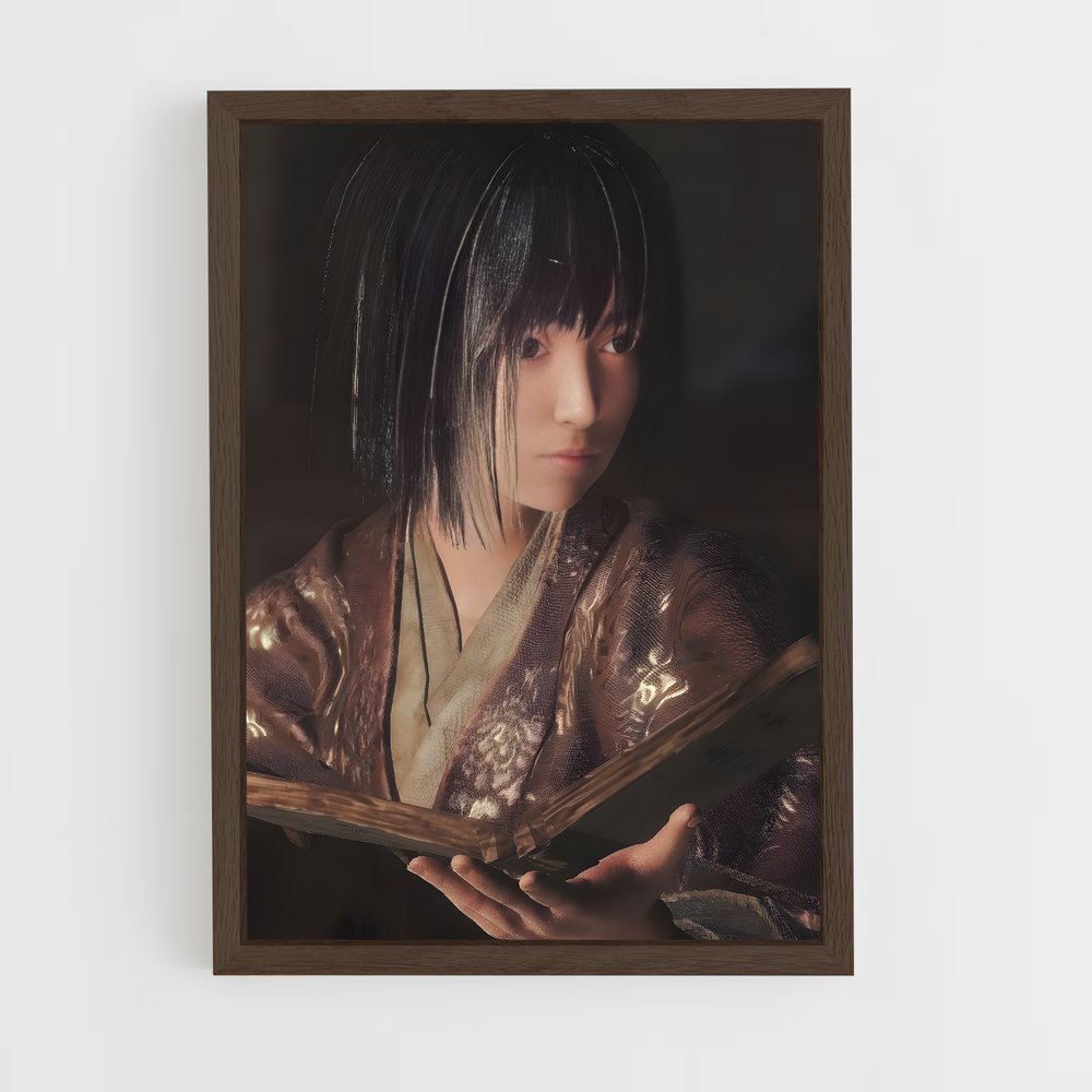 ap-kuro-1 cadre Bois foncé