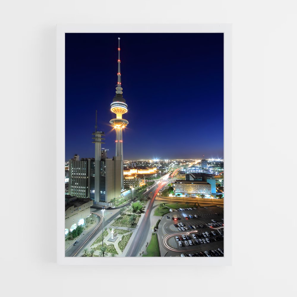 ap-kuwait towers-2 cadre Blanc