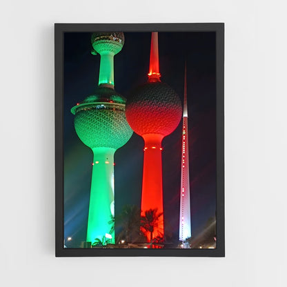 ap-kuwait towers-5 cadre Noir