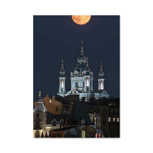 Poster Lune de Marseille