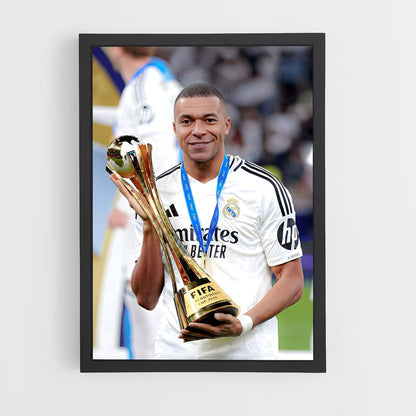 ap-kylian mbappe-12 cadre Noir